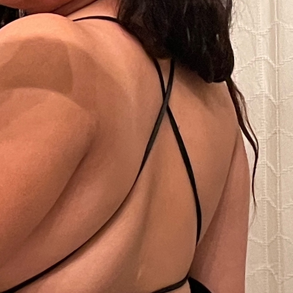 Black Satin Mini Dress Forever 21 Contemporary - Picture 2 of 3